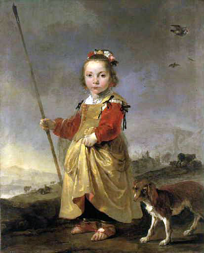 Girl as a Shepherdess 